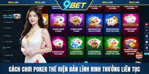 Cách chơi Poker