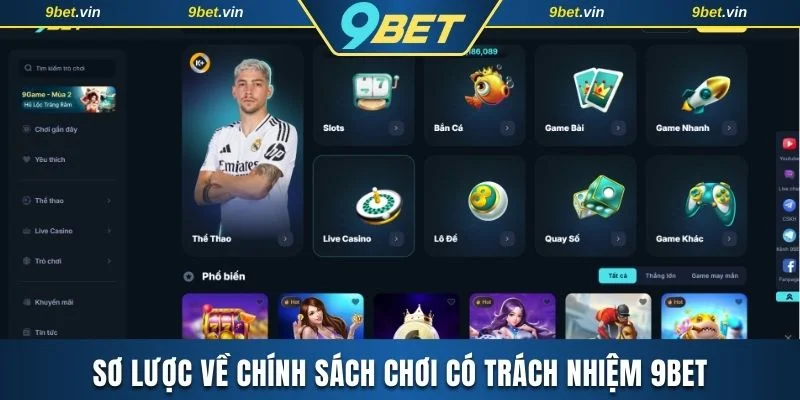 Đôi nét về chính sách chơi có trách nhiệm tại 9BET